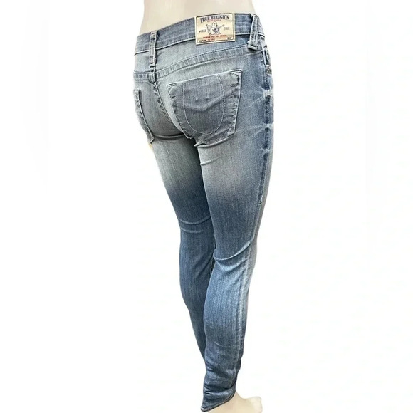 True Religion Skinny Heritage Jeans  Size 25 - Picture 7 of 14